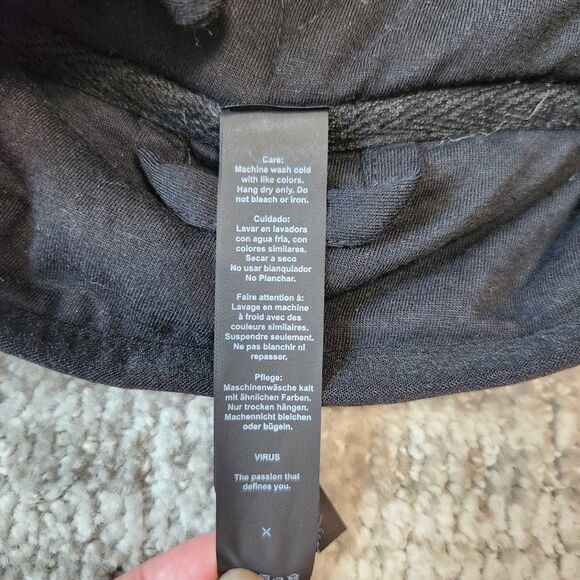 VIRUS x HYROX ladies Baywood 1/4 zip quilted jacket black size S - Picture 12 of 12